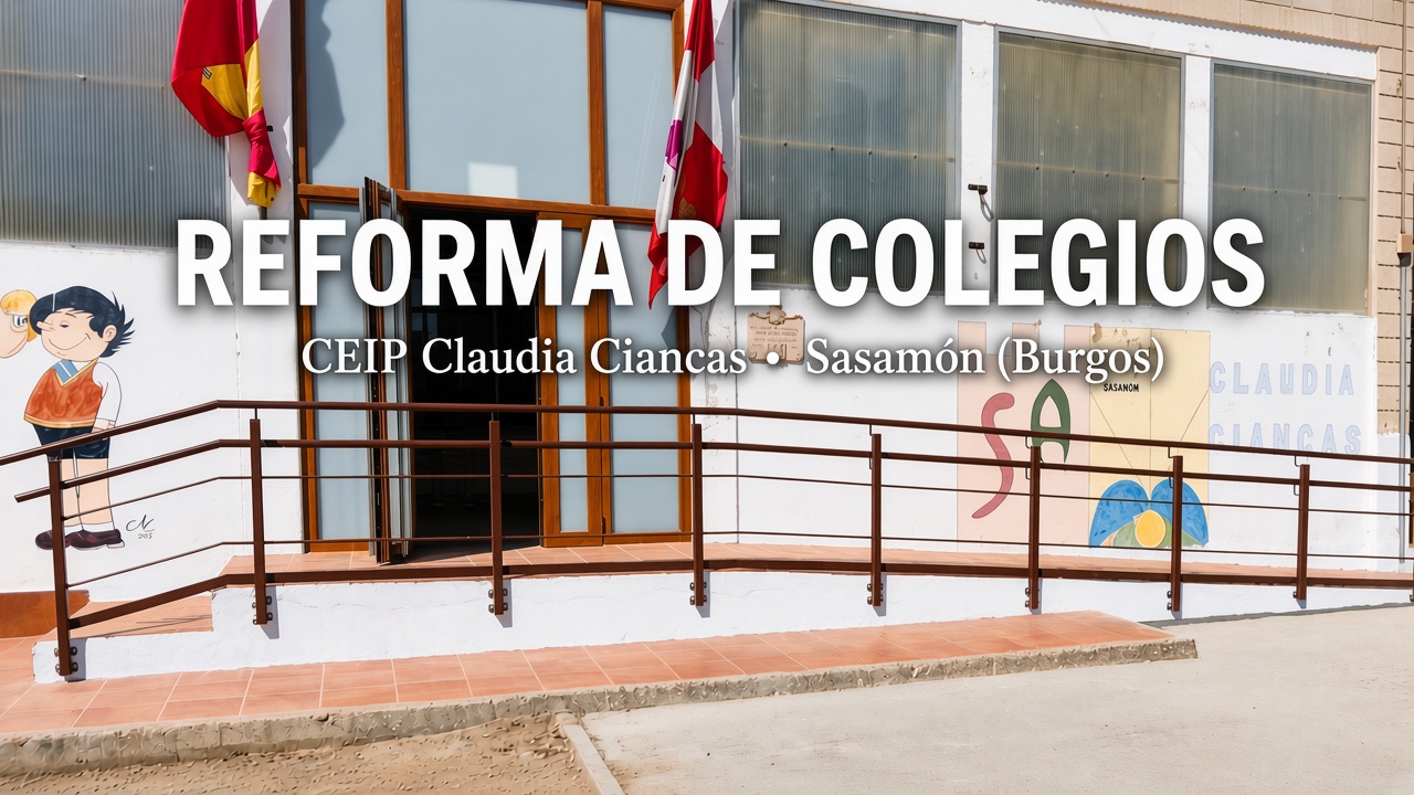 Empresa de reforma de colegios de Castilla y Leon